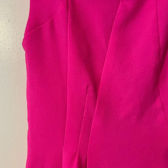 L’Atiste Hot Pink Sleeveless Fit and Flare Mini Dress Size Medium - Picture 3 of 12